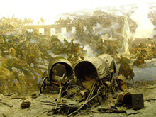 100 национални туристически обекта: Панорама Плевенска епопея-1877 година  град Плевен : снимка 6